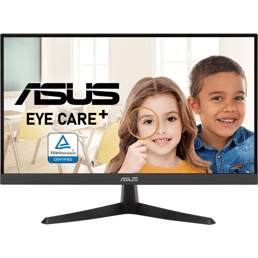 Монитор 21.45" ASUS VY229Q IPS 1920x1080, 75 Гц, 1 мс, 16:9, 250 кд/м², HDMI 1.4, DP 1.2, динамики,