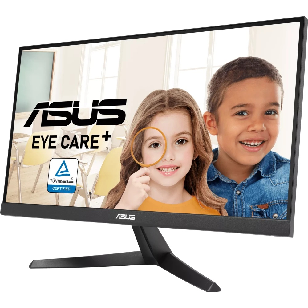 Монитор 21.45" ASUS VY229Q IPS 1920x1080, 75 Гц, 1 мс, 16:9, 250 кд/м², HDMI 1.4, DP 1.2, динамики,