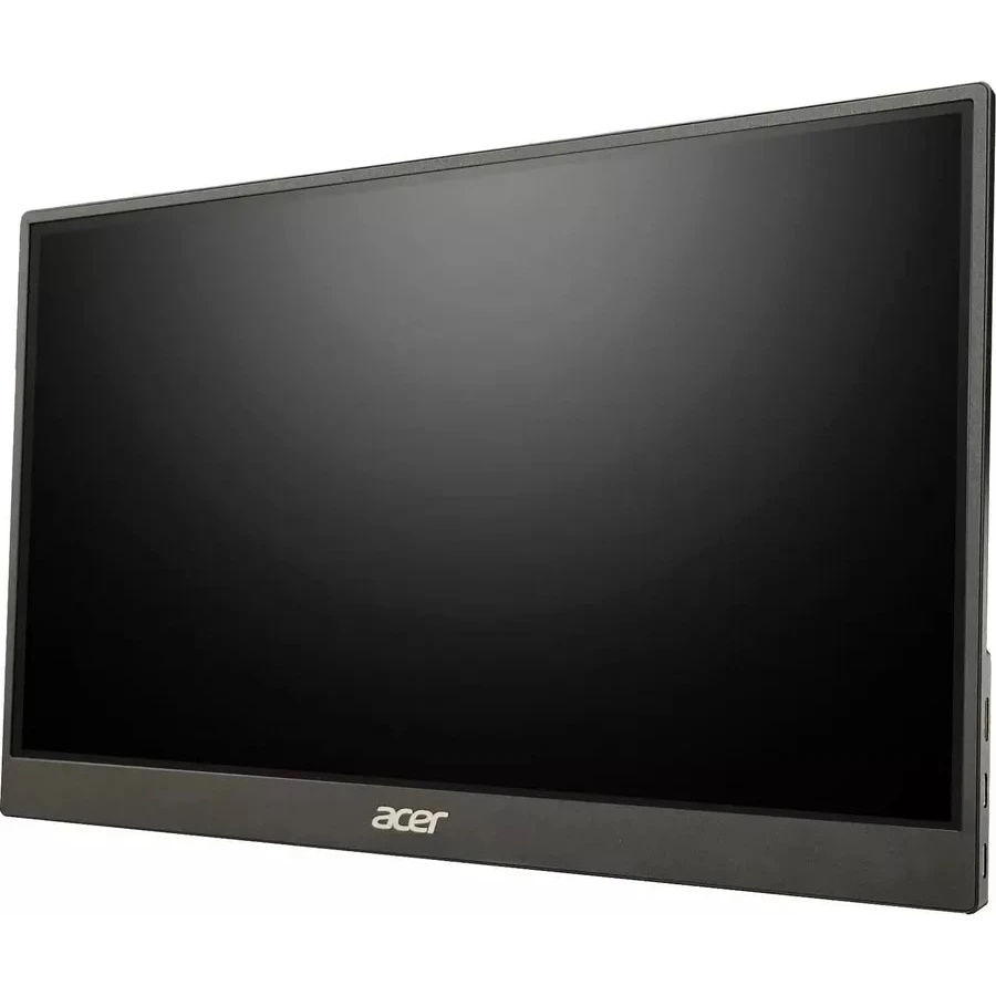 Монитор Acer PM161QJbmiuux 15,6'', UltraThin Black, 16:9, IPS, 1920x1080, 6ms, 250cd, 60Hz, mini HDM