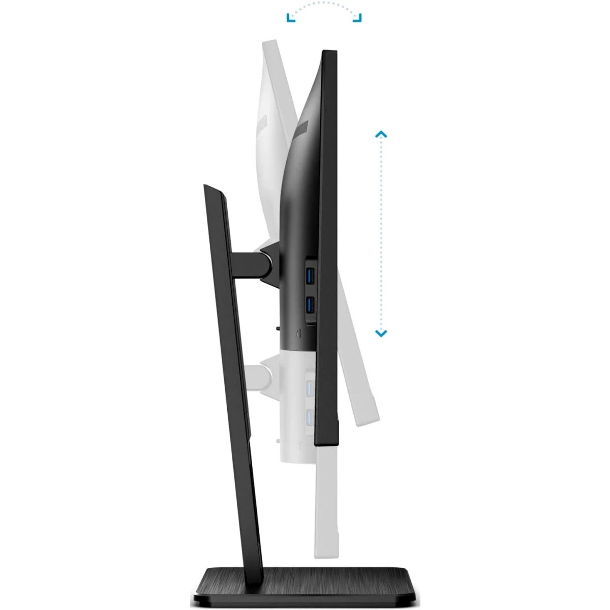 Монитор 31.5" AOC Q32P2 IPS 2560x1440, 75 Гц, 4 мс (GtG), 16:9, 250 кд/м², 2xHDMI 1.4, DP 1.2, USB H
