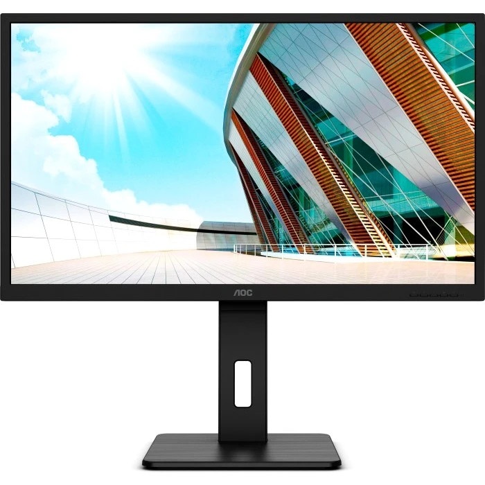 Монитор 31.5" AOC Q32P2 IPS 2560x1440, 75 Гц, 4 мс (GtG), 16:9, 250 кд/м², 2xHDMI 1.4, DP 1.2, USB H