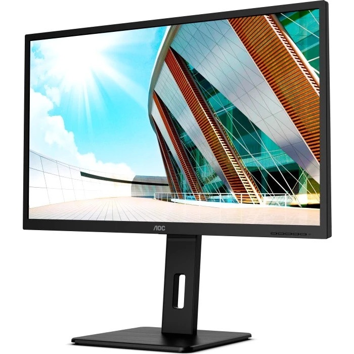 Монитор 31.5" AOC Q32P2 IPS 2560x1440, 75 Гц, 4 мс (GtG), 16:9, 250 кд/м², 2xHDMI 1.4, DP 1.2, USB H