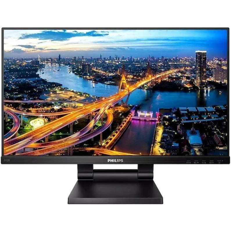 Монитор 23.8" Philips 242B1TC IPS 1920x1080, 75 Гц, 4 мс, 16:9, 250 кд/м2, 1xHDMI, 1xDP, 1xVGA, 4xUS