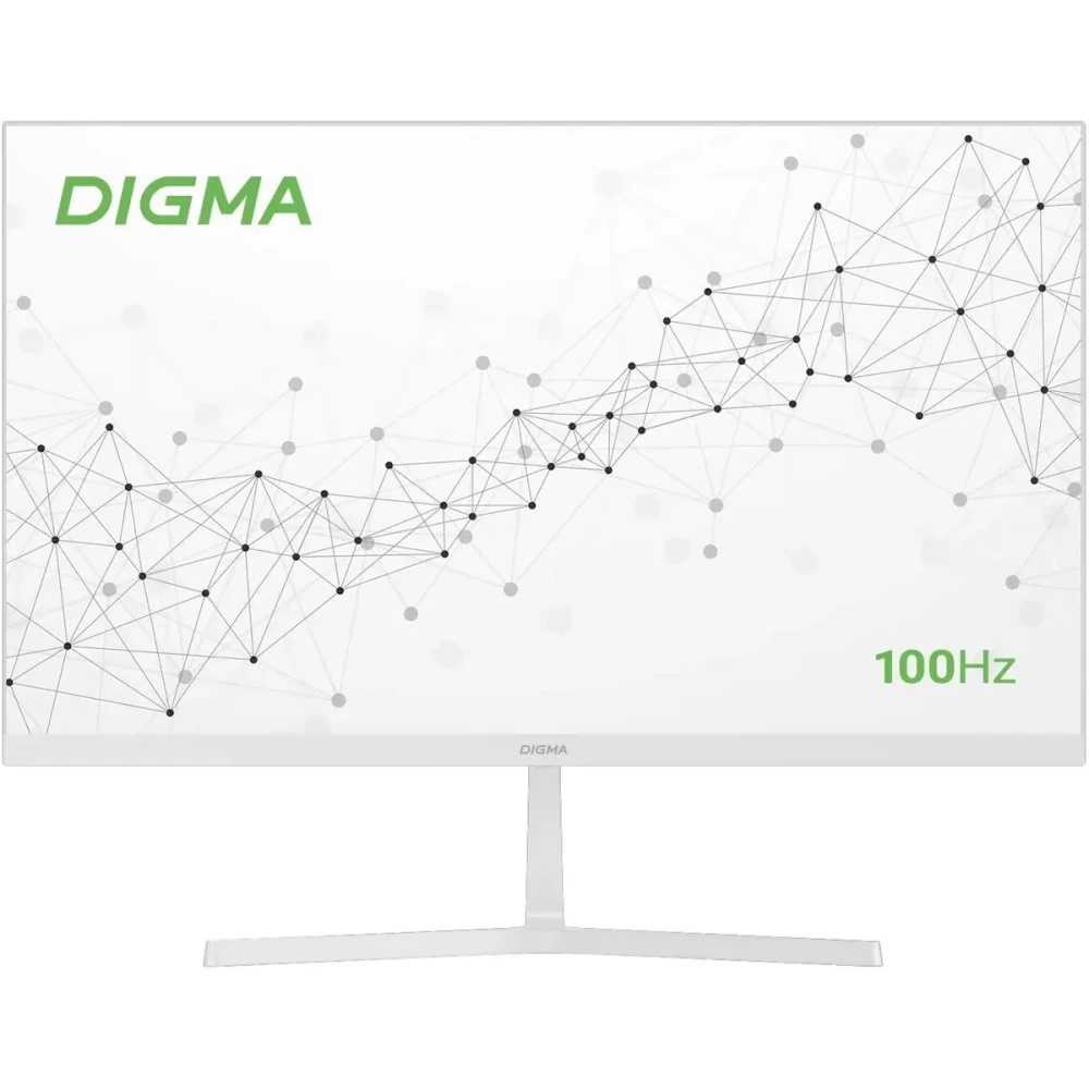 Монитор 27" Digma Progress 27P502F IPS 1920x1080, 100 Гц, 7 мс, 16:9, 300 кд/м², 1xHDMI, 1xDP, белый