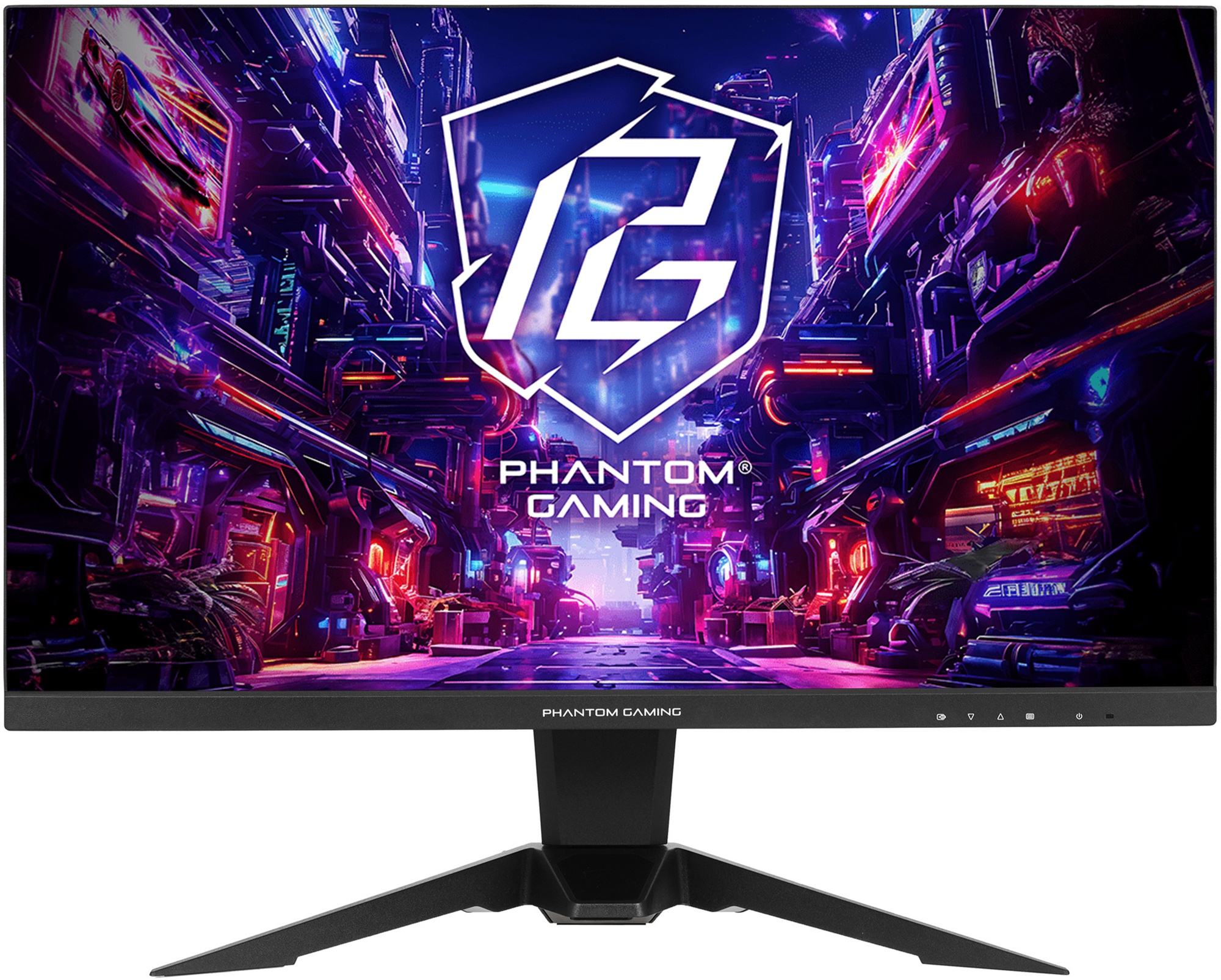 Монитор 27" Asrock PG27QFT2A IPS 2560x1440, 180 Гц, 1 мс, 16:9, 400 кд/м2, 1хDP, 2xHDMI, черный