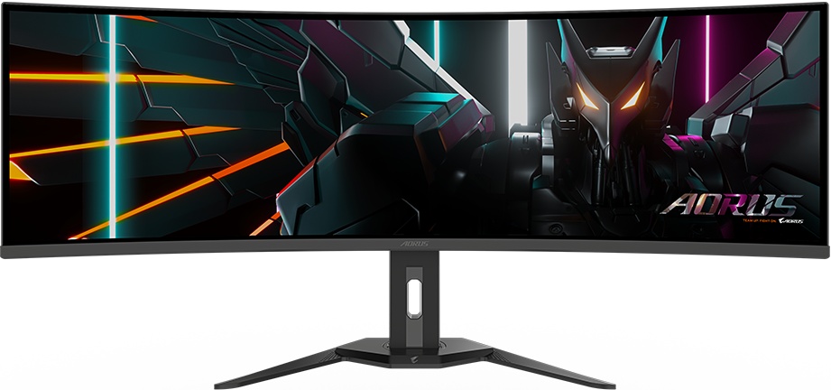 Монитор 49" Gigabyte AORUS CO49DQ-EK Gaming OLED, 5120x1440, 144Гц, 3 мс, 32:9, 250 кд/м2, 2xHDMI, 1
