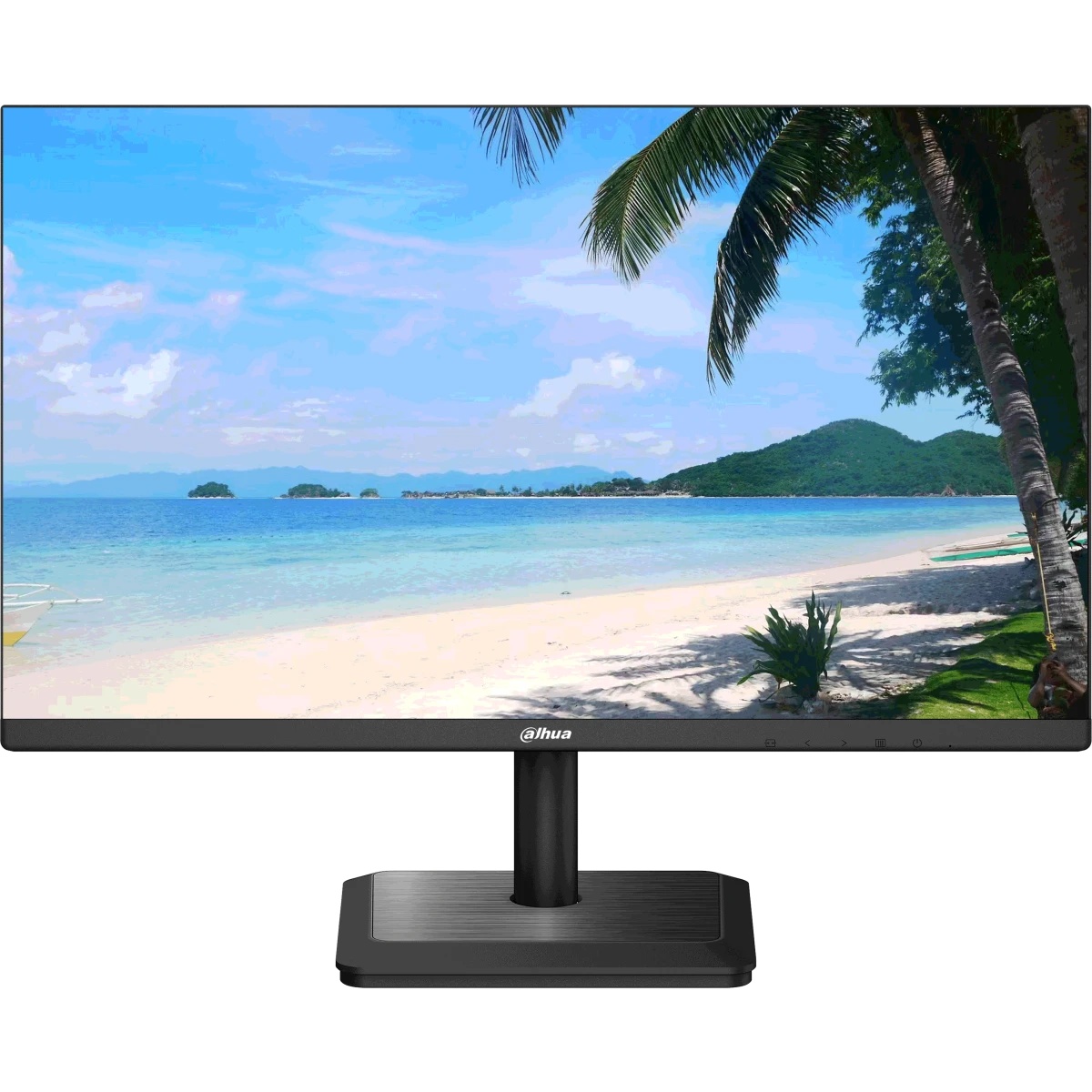 Монитор 23.8" Dahua DHI-LM24-F200 VA 1920x1080, 100 Гц, 5 мс, 16:9, 250 кд/м², VGA, HDMI, 3.5 Jack,