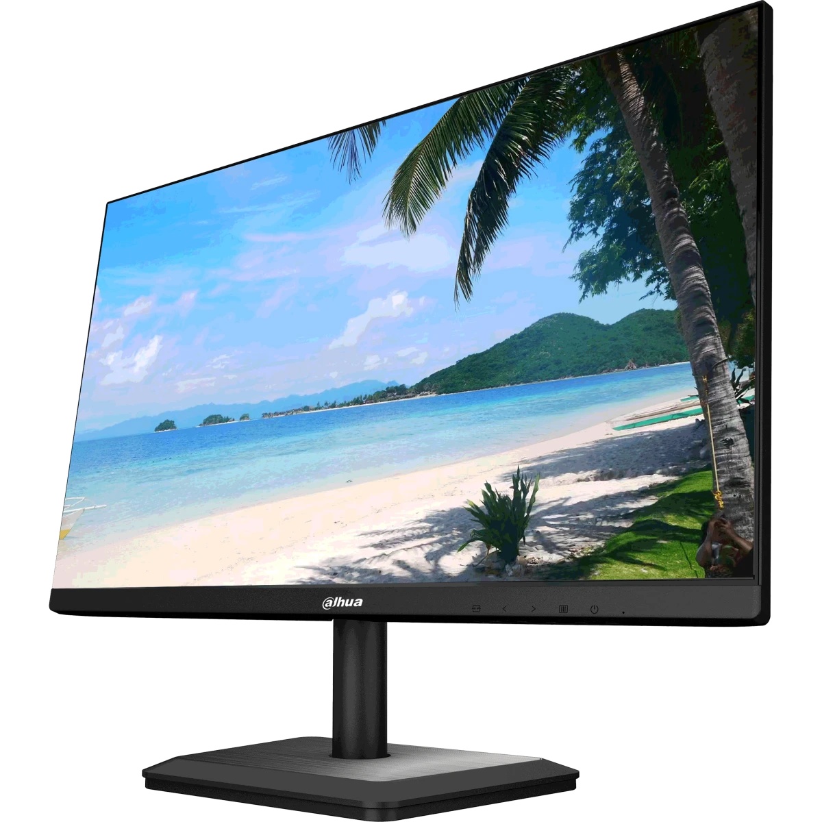 Монитор 23.8" Dahua DHI-LM24-F200 VA 1920x1080, 100 Гц, 5 мс, 16:9, 250 кд/м², VGA, HDMI, 3.5 Jack,