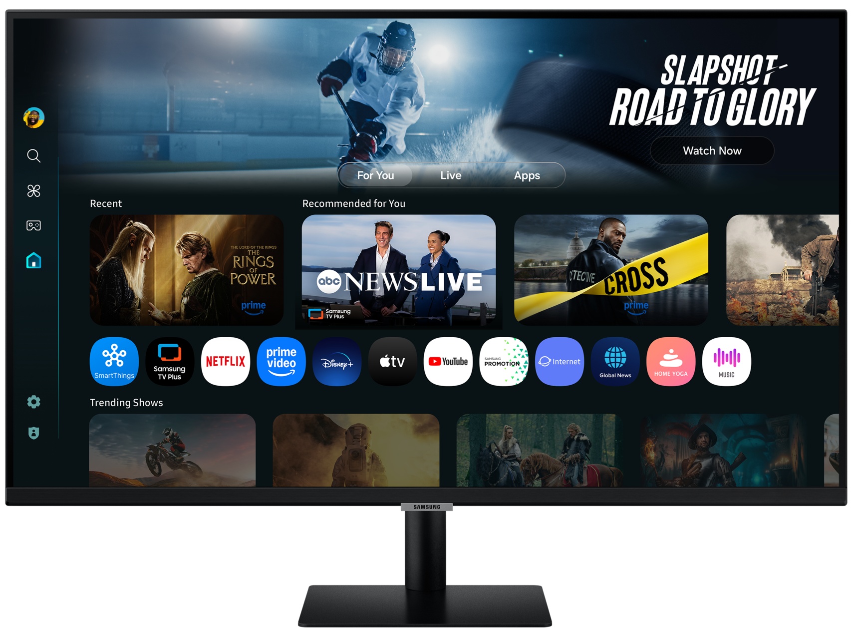 Монитор 32" Samsung S32FM702UIXCI VA 3840x2160, 60 Гц, 4 мс, 16:9, 300 кд/м², 2xHDMI 2.0, USB-C (65
