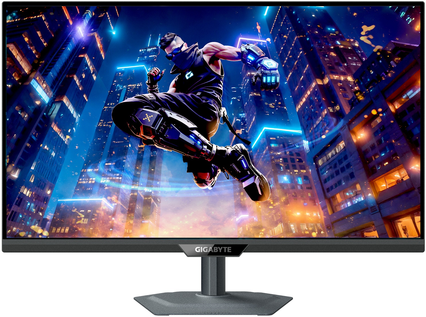 Монитор 27" Gigabyte M27UP EK IPS 3840x2160, 160 Гц, 1 мс, 16:9, 350 кд/м², 2xHDMI 2.1, DP 1.4, USB-