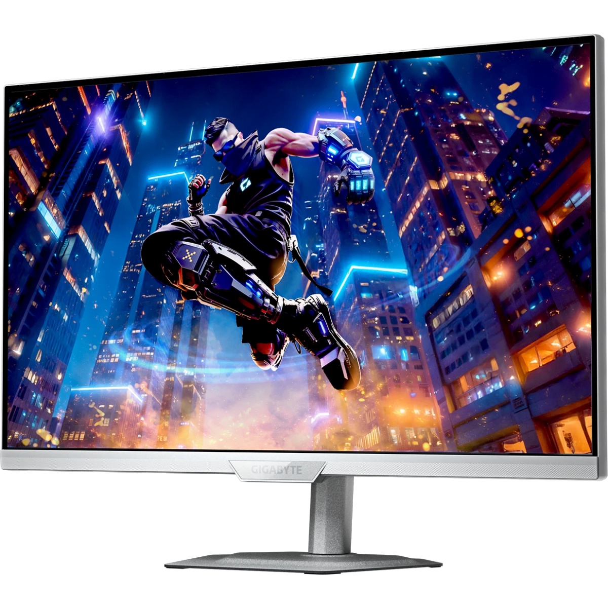 Монитор 27" Gigabyte M27UP ICE IPS 3840x2160, 160 Гц, 1 мс, 16:9, 350 кд/м², 2xHDMI 2.1, DP 1.4, USB