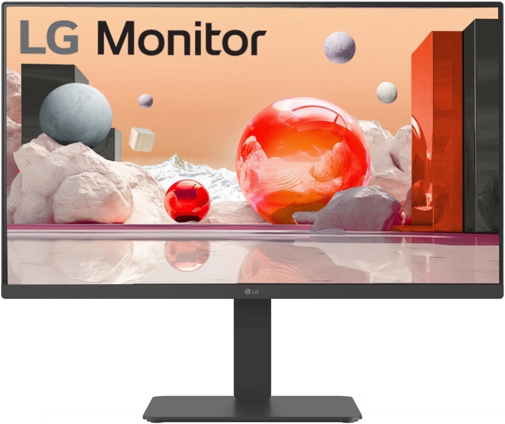 Монитор 27" LG 27BA45QB-B IPS 2560x1440, 75 Гц, 5 мс, 16:9, 350 кд/м², 2xHDMI 2.0, DP 1.4, 3.5 Jack,