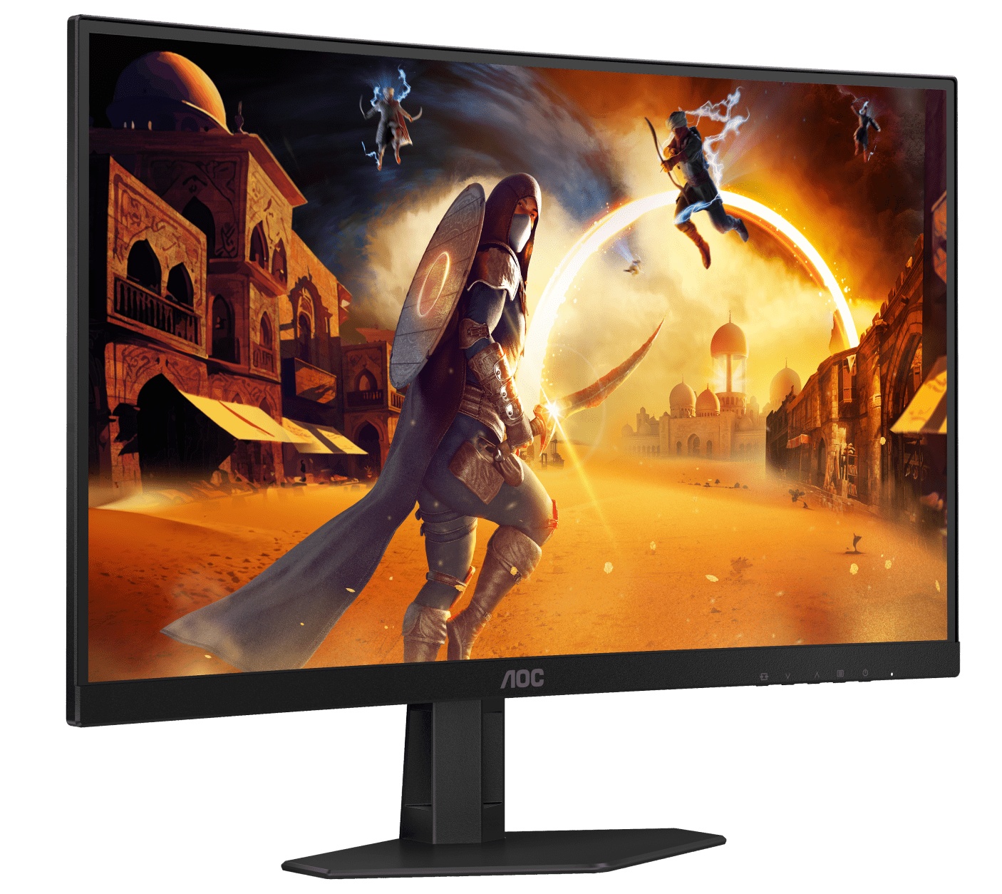 Монитор 27" AOC C27G4ZE VA 1920x1080, 280 Гц, 1 мс, 16:9, 300 кд/м², HDMI 2.0, DP 1.4, 3.5 Jack, Ada