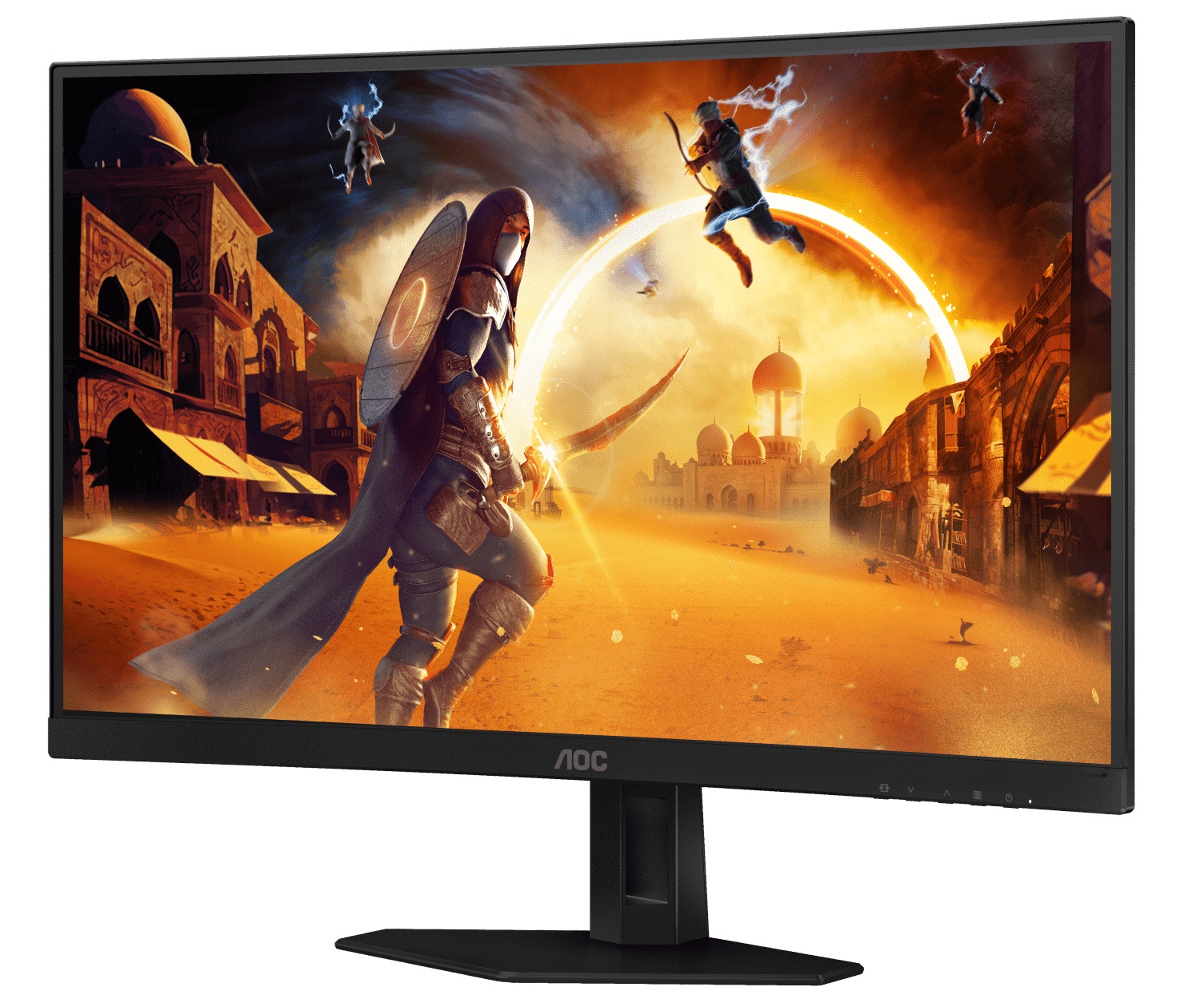 Монитор 27" AOC C27G4ZE VA 1920x1080, 280 Гц, 1 мс, 16:9, 300 кд/м², HDMI 2.0, DP 1.4, 3.5 Jack, Ada