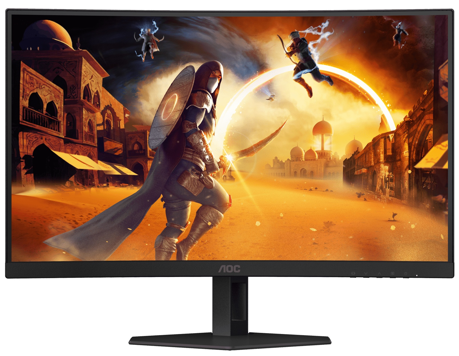 Монитор 27" AOC C27G4ZE VA 1920x1080, 280 Гц, 1 мс, 16:9, 300 кд/м², HDMI 2.0, DP 1.4, 3.5 Jack, Ada