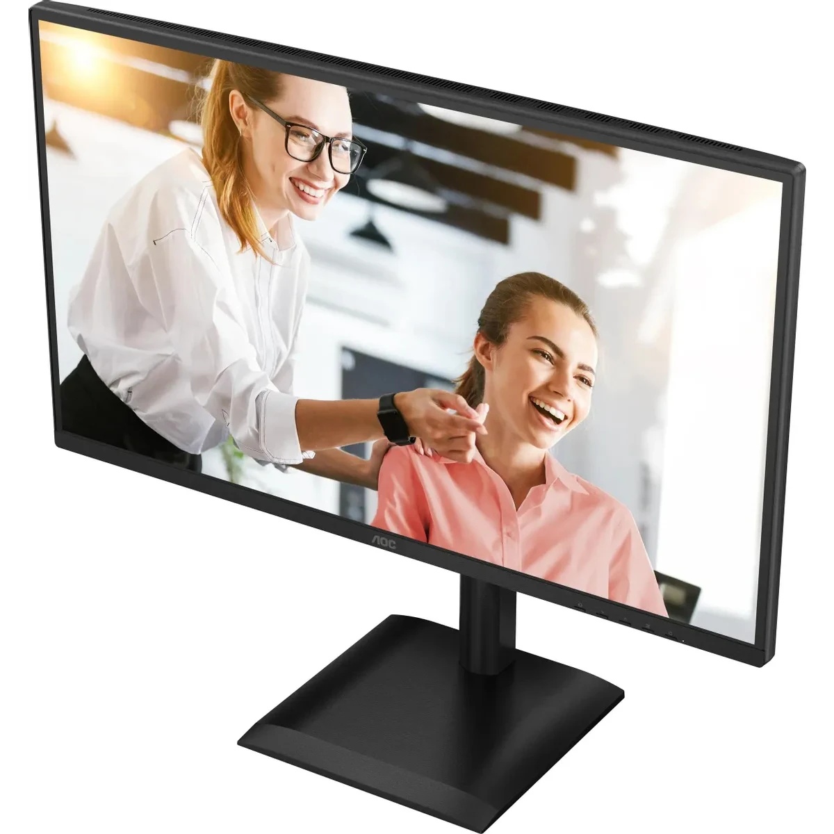 Монитор 27" AOC Q27E4CV IPS 2560x1440, 120 Гц, 4 мс, 16:9, 350 кд/м², HDMI 2.0, DP 1.2, USB-C (90 Вт