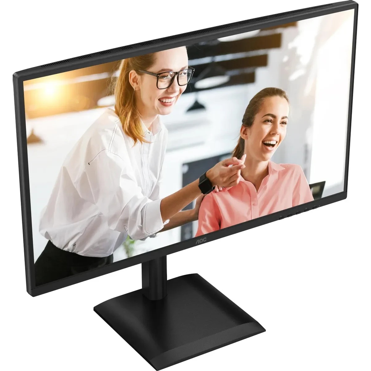 Монитор 27" AOC Q27E4CV IPS 2560x1440, 120 Гц, 4 мс, 16:9, 350 кд/м², HDMI 2.0, DP 1.2, USB-C (90 Вт