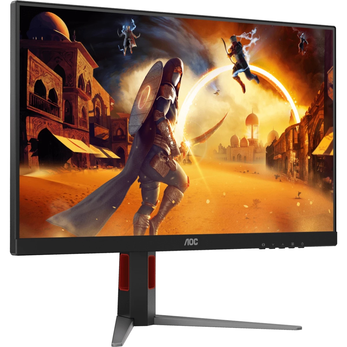 Монитор 27" AOC Q27G4Z IPS 2560x1440, 260 Гц, 1 мс, 16:9, 350 кд/м², HDMI 2.0, DP 1.4, 3.5 Jack, Fre
