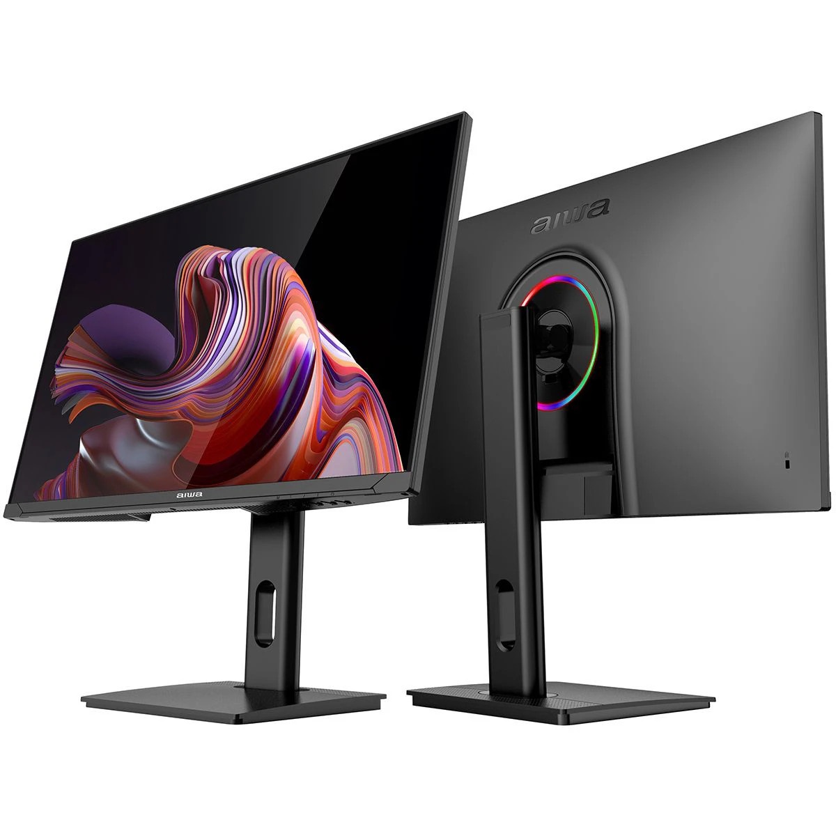 Монитор 27" Aiwa MD2714 IPS 2560x1440, 180 Гц, 1 мс, 16:9, 350 кд/м², HDMI 2.0, DP 1.4, USB-C (65 Вт