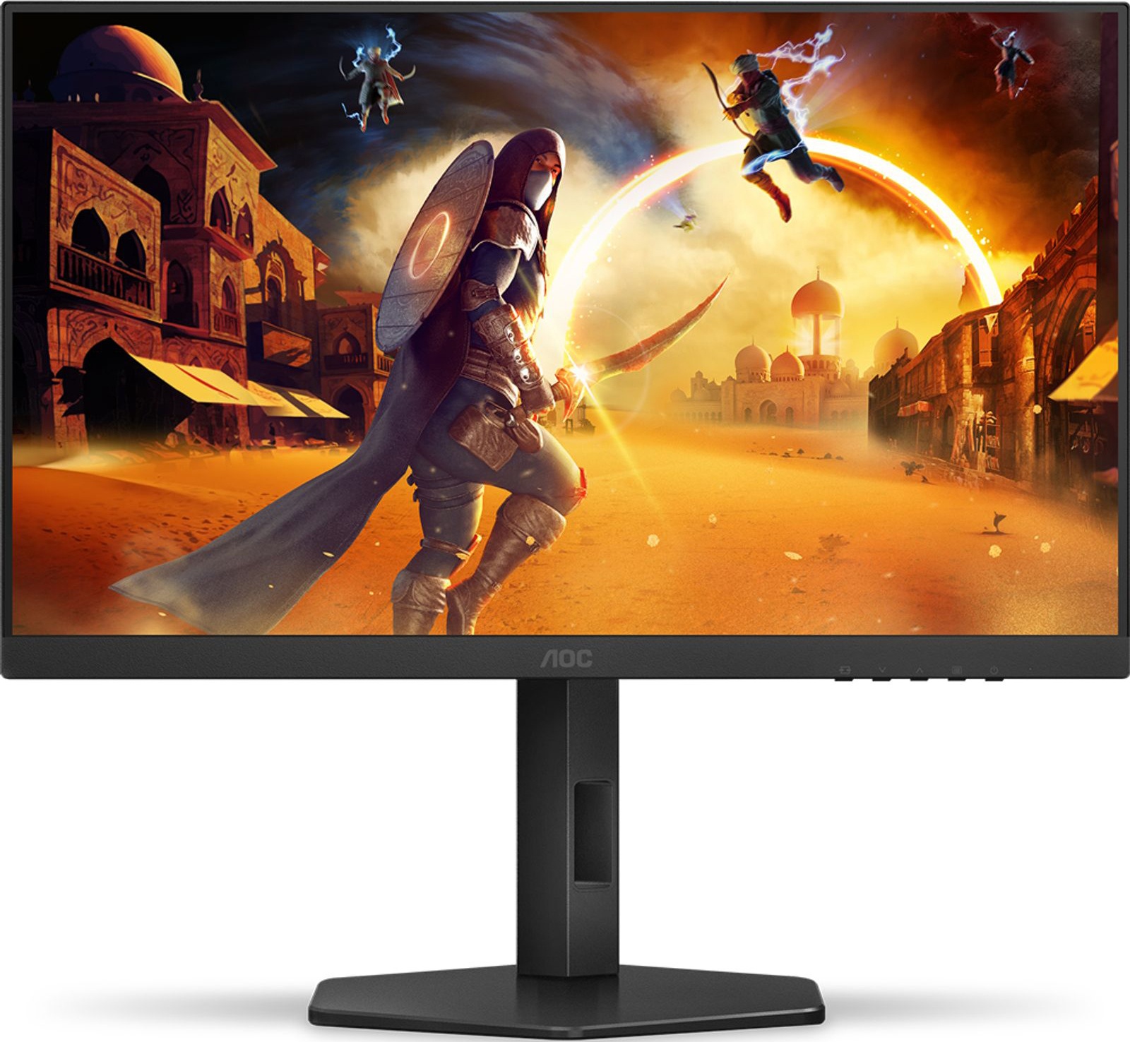 Монитор 27" AOC 27G4HX IPS 1920x1080, 200 Гц, 1 мс, 16:9, 300 кд/м², 2xHDMI 2.0, DP 1.4, 3.5 Jack, д