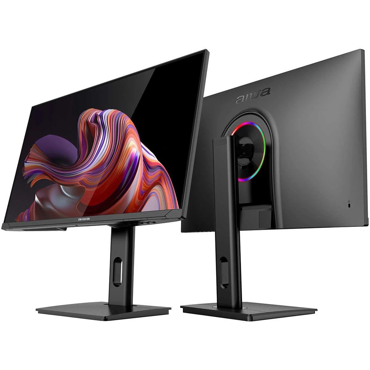 Монитор 27" Aiwa MD2711 IPS 1920x1080, 240 Гц, 1 мс, 16:9, 300 кд/м², 2xHDMI 2.0, 2xDP 1.2, 3.5 Jack