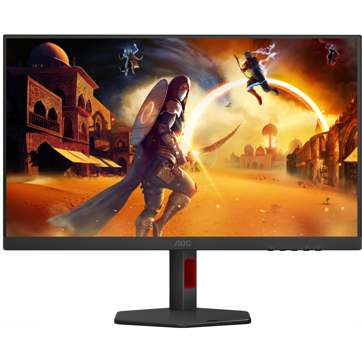 Монитор 27" AOC Q27G4ZR IPS 2560x1440, 240 Гц, 1 мс, 16:9, 400 кд/м², 2xHDMI 2.0, DP 1.4, 3.5 Jack,