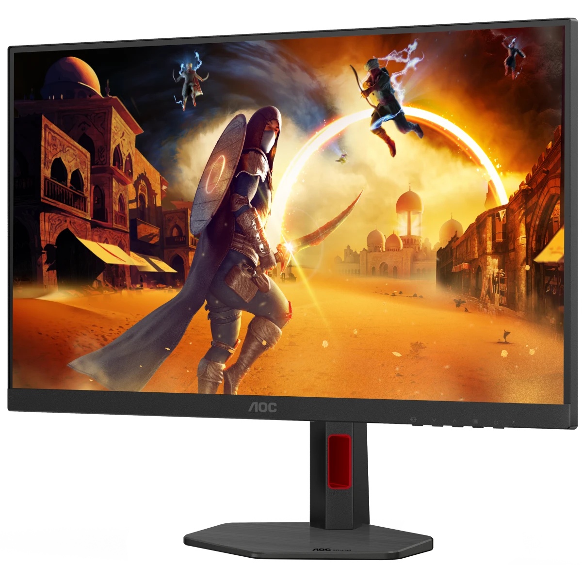 Монитор 27" AOC Q27G4ZR IPS 2560x1440, 240 Гц, 1 мс, 16:9, 400 кд/м², 2xHDMI 2.0, DP 1.4, 3.5 Jack,
