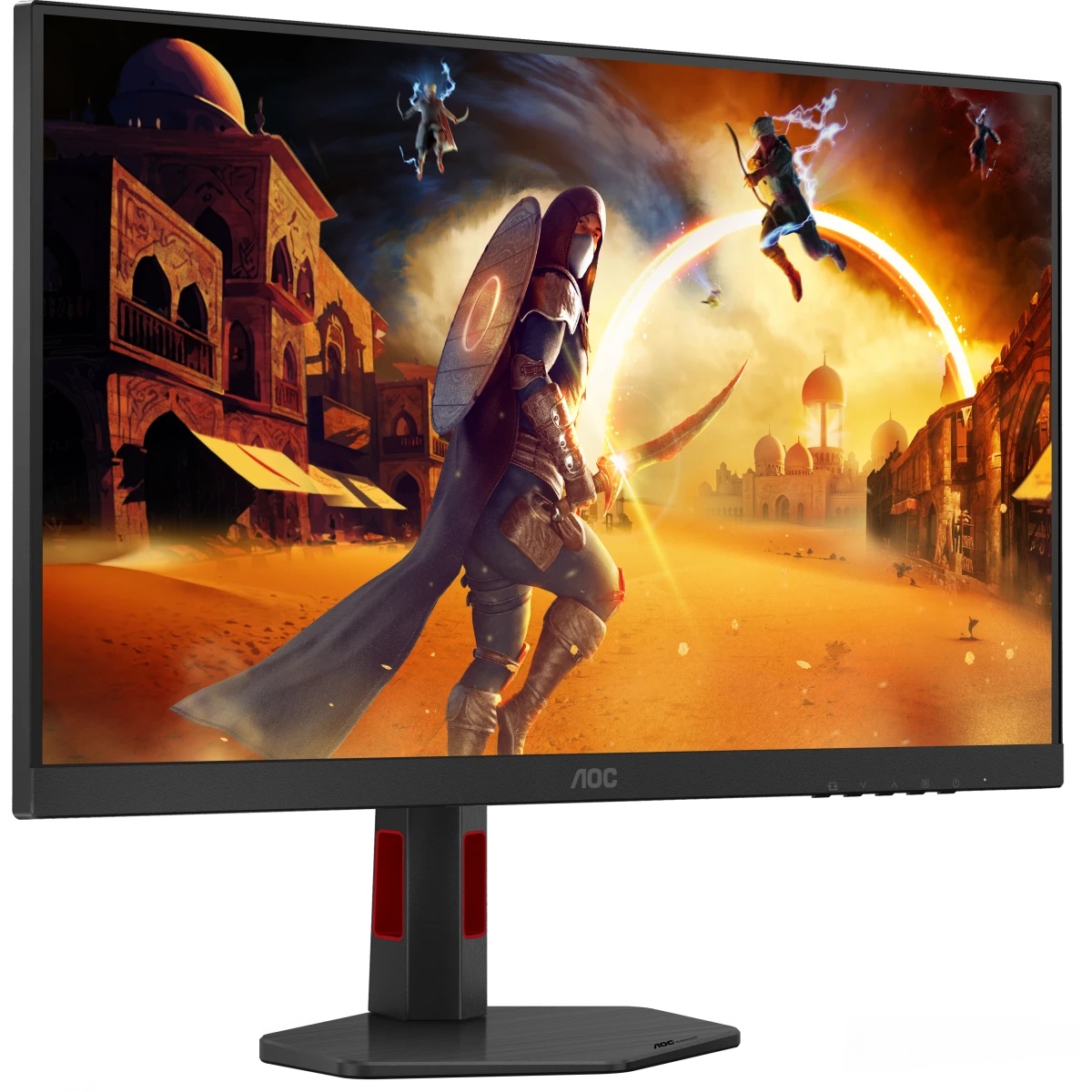 Монитор 27" AOC Q27G4ZR IPS 2560x1440, 240 Гц, 1 мс, 16:9, 400 кд/м², 2xHDMI 2.0, DP 1.4, 3.5 Jack,