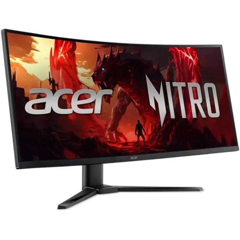 Монитор Acer 34" Nitro XZ340CURX2bmiipphx черный VA LED 1ms 21:9 HDMI M/M матовая HAS 3500:1 350cd 1
