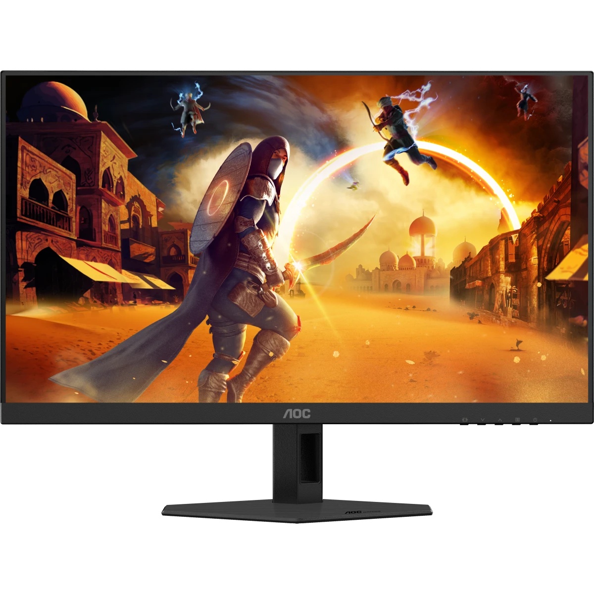 Монитор 27" AOC 27G4HRE Fast IPS 1920x1080, 200 Гц, 0.5 мс, 16:9, 300 кд/м², 2xHDMI 2.0, DP 1.4, 3.5