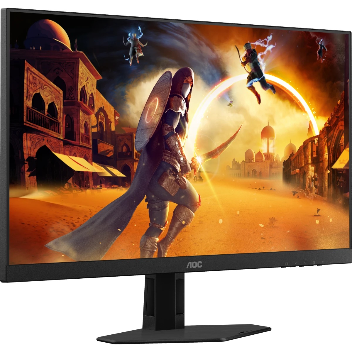 Монитор 27" AOC 27G4HRE Fast IPS 1920x1080, 200 Гц, 0.5 мс, 16:9, 300 кд/м², 2xHDMI 2.0, DP 1.4, 3.5