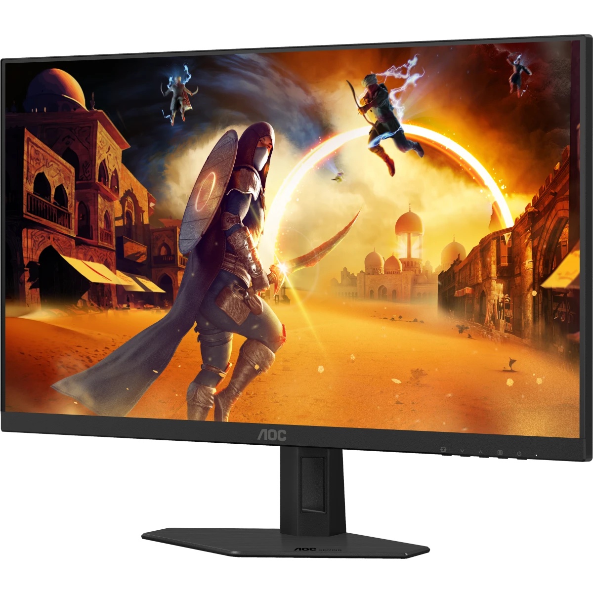 Монитор 27" AOC 27G4HRE Fast IPS 1920x1080, 200 Гц, 0.5 мс, 16:9, 300 кд/м², 2xHDMI 2.0, DP 1.4, 3.5