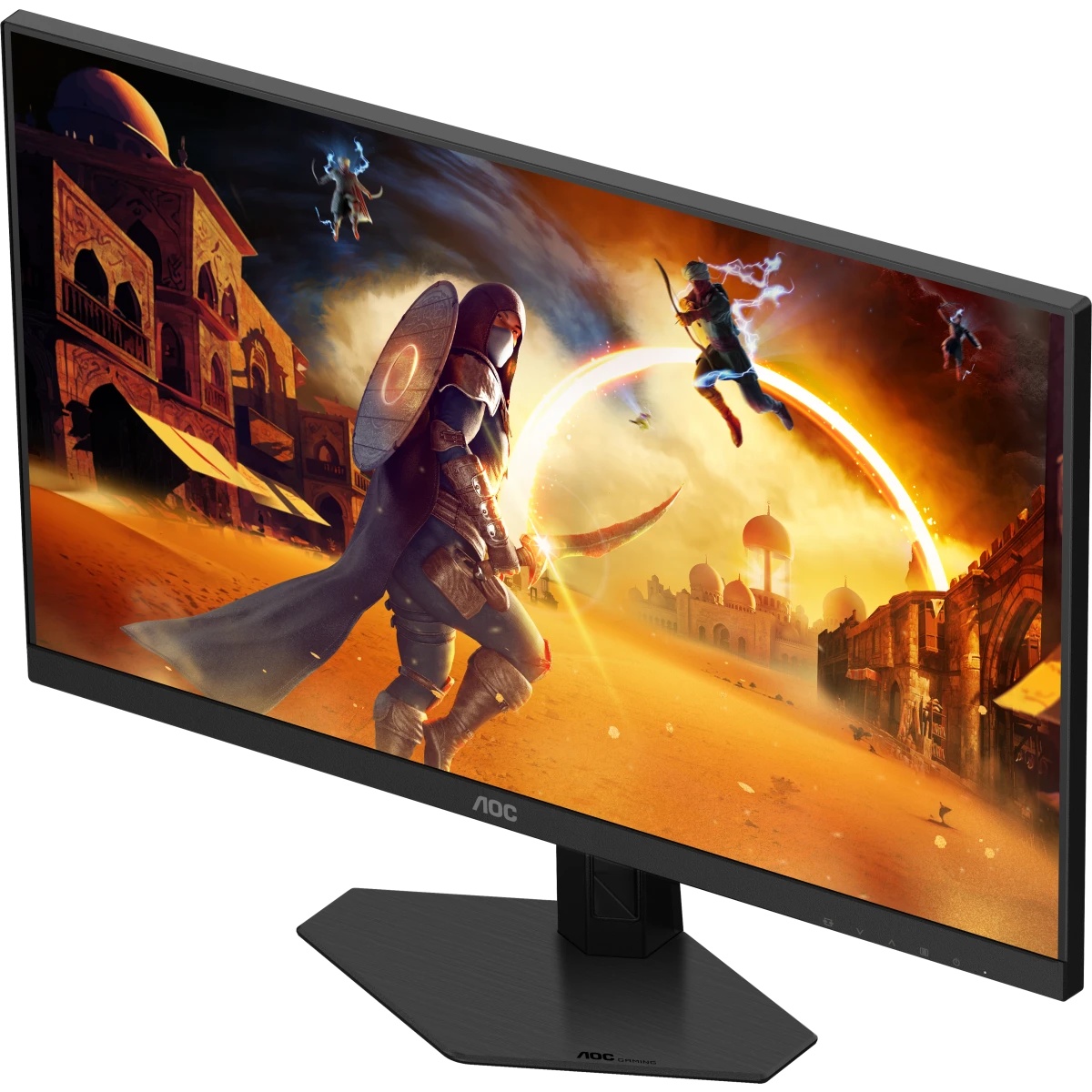 Монитор 27" AOC 27G4HRE Fast IPS 1920x1080, 200 Гц, 0.5 мс, 16:9, 300 кд/м², 2xHDMI 2.0, DP 1.4, 3.5