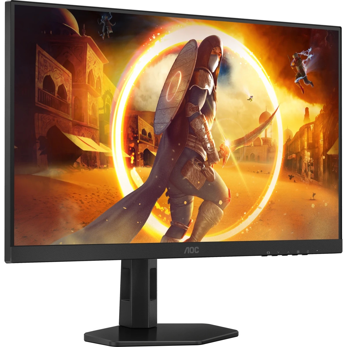 Монитор 27" AOC Q27G4XF Fast IPS 2560x1440, 180 Гц, 0.5 мс, 16:9, 300 кд/м², HDMI 2.0, DP 1.4, 3.5 J