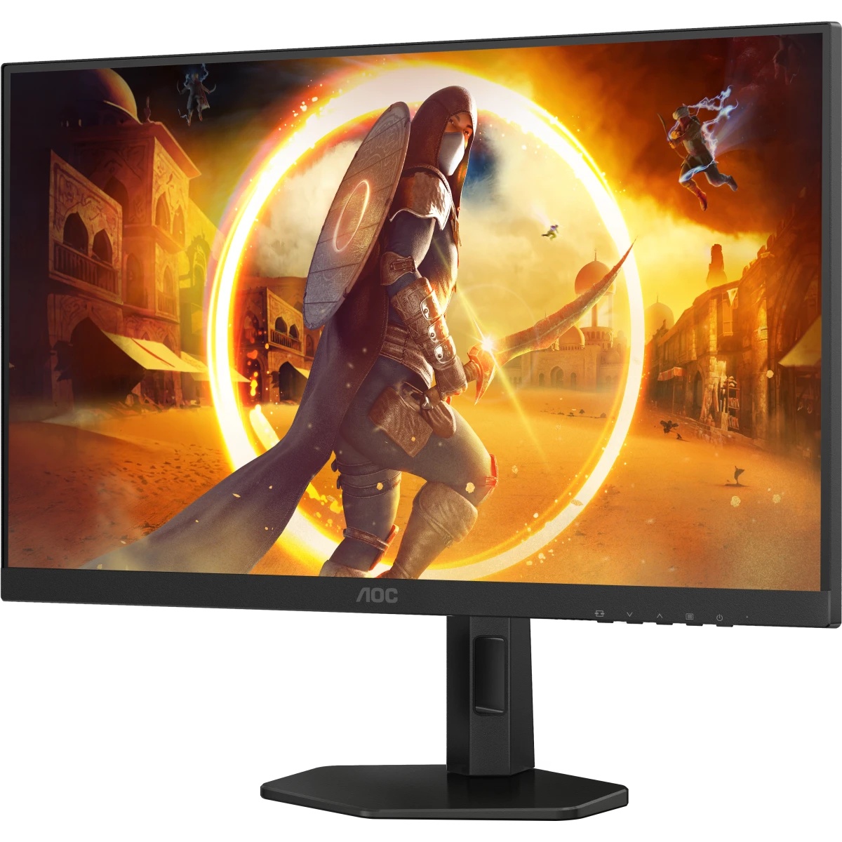 Монитор 27" AOC Q27G4XF Fast IPS 2560x1440, 180 Гц, 0.5 мс, 16:9, 300 кд/м², HDMI 2.0, DP 1.4, 3.5 J