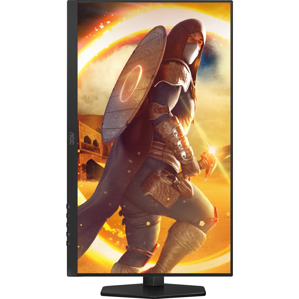 Монитор 27" AOC Q27G4XF Fast IPS 2560x1440, 180 Гц, 0.5 мс, 16:9, 300 кд/м², HDMI 2.0, DP 1.4, 3.5 J