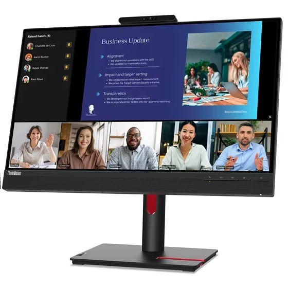 Монитор 23.8" Lenovo ThinkVision T24v-30 IPS 1920x1080, 75 Гц, 4 мс, 16:9, 250 кд/м², VGA, HDMI 1.4,