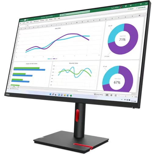 Монитор 31.5" Lenovo ThinkVision T32h-30 IPS 2560x1440, 60 Гц, 4 мс, 16:9, 350 кд/м², HDMI 2.0, DP 1