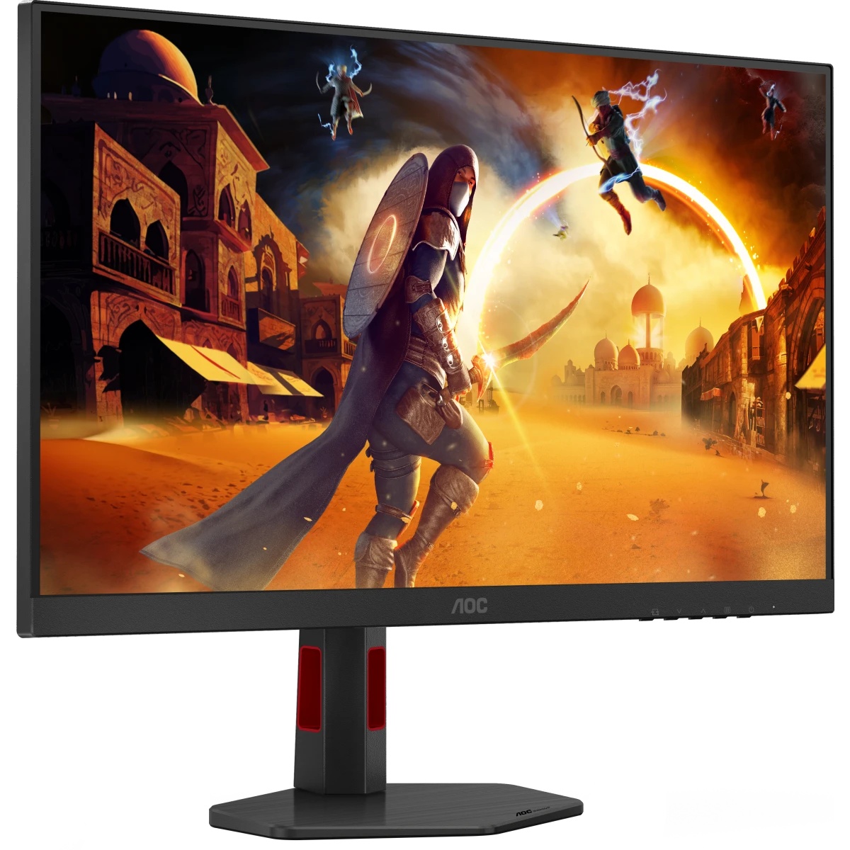 Монитор 27" AOC Q27G4SRU IPS 2560x1440, 320 Гц, 0.5 мс, 16:9, 400 кд/м², 2xHDMI 2.1, DP 1.4, 3.5 Jac