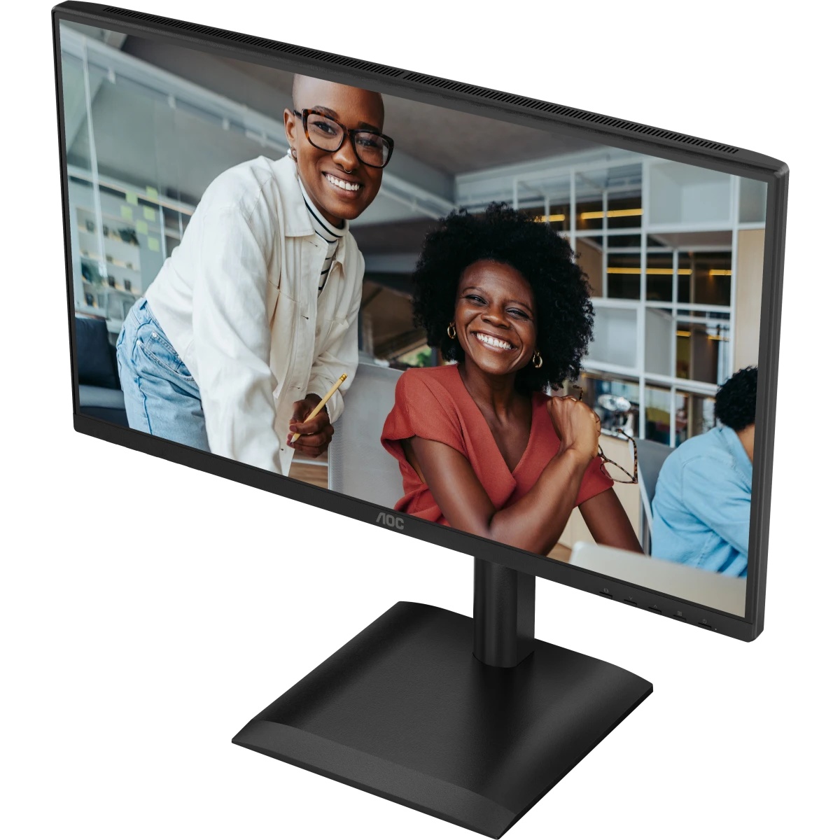 Монитор 23.8" AOC 24E4CV IPS 1920x1080, 120 Гц, 4 мс, 16:9, 300 кд/м², HDMI, DP 1.4, USB-C (90 Вт),