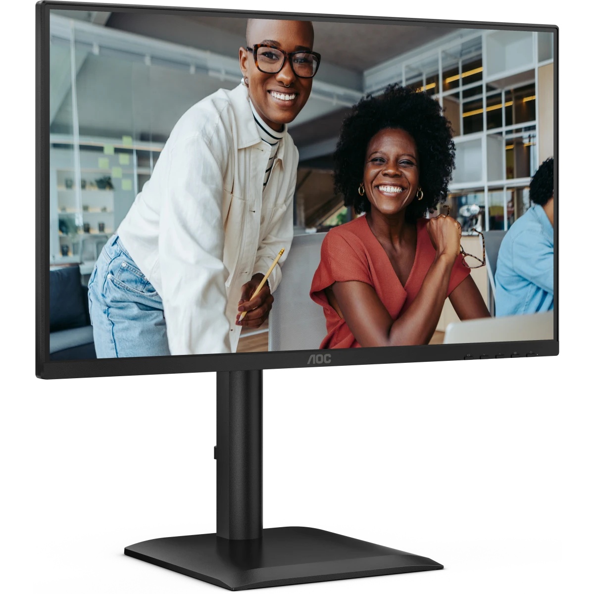 Монитор 23.8" AOC 24E4CV IPS 1920x1080, 120 Гц, 4 мс, 16:9, 300 кд/м², HDMI, DP 1.4, USB-C (90 Вт),