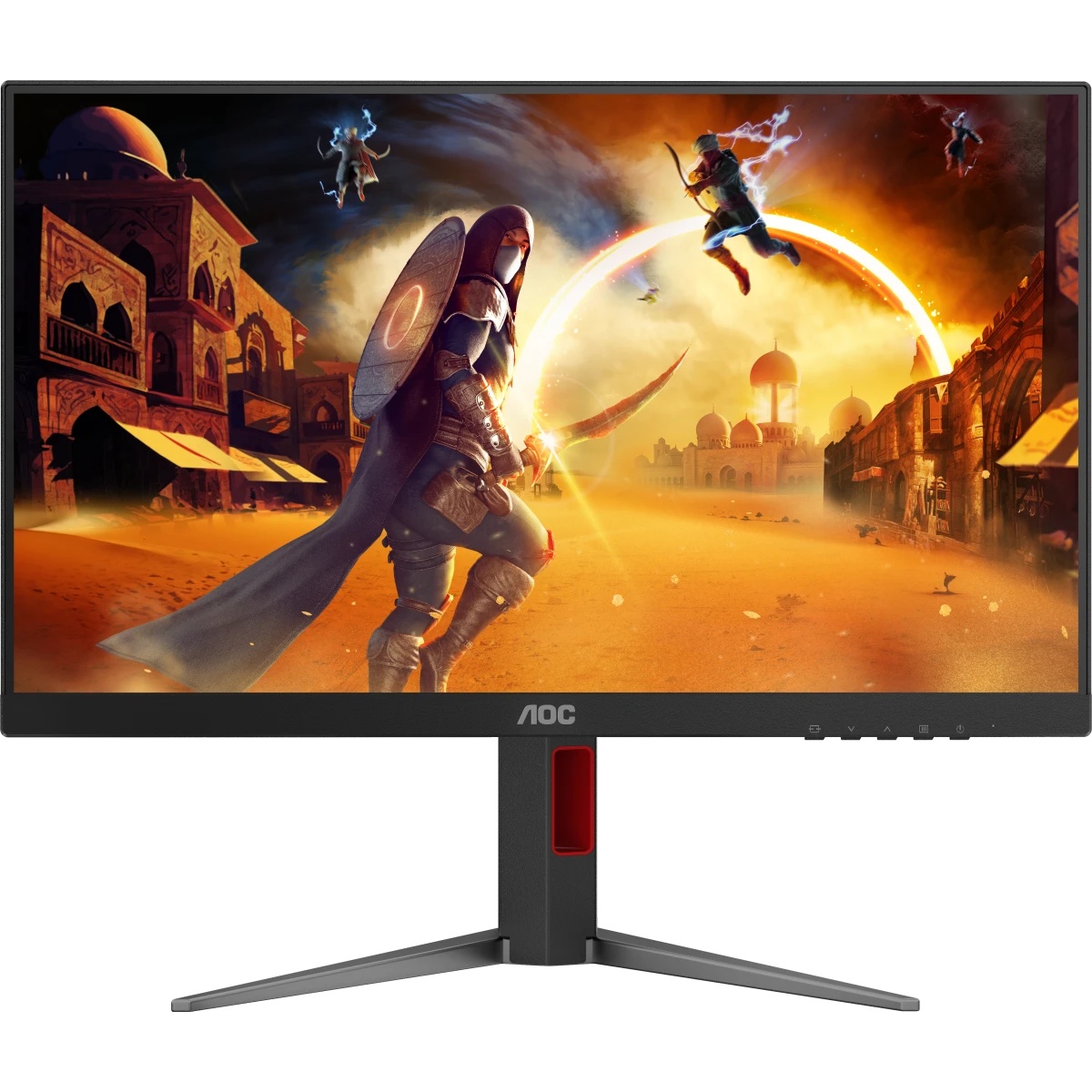 Монитор 23.8" AOC 24G4HA IPS 1920x1080, 200 Гц, 0.5 мс, 16:9, 300 кд/м², 2xHDMI 2.0, DP 1.4, 3.5 Jac