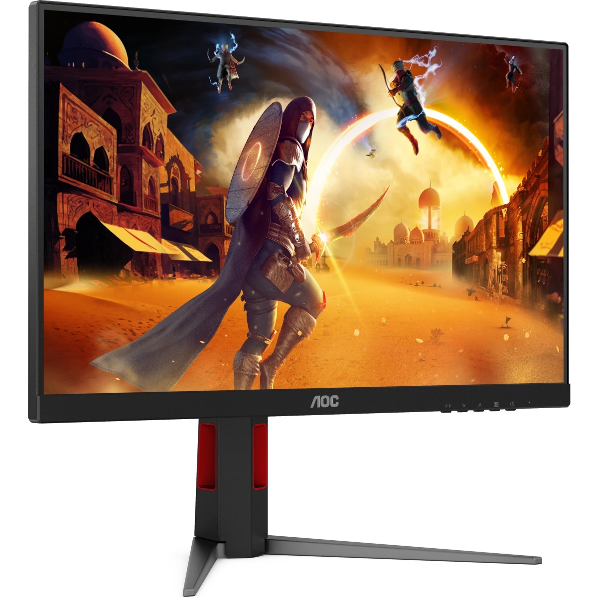 Монитор 23.8" AOC 24G4HA IPS 1920x1080, 200 Гц, 0.5 мс, 16:9, 300 кд/м², 2xHDMI 2.0, DP 1.4, 3.5 Jac