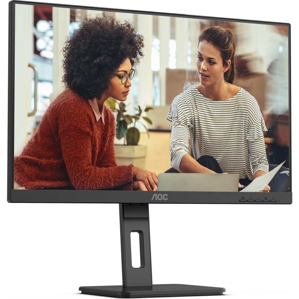 Монитор 27" AOC 27E3QAF Black с поворотом экрана (IPS, 1920x1080, 75Hz, 4 ms, 178°/178°, 300 cd/m, 2