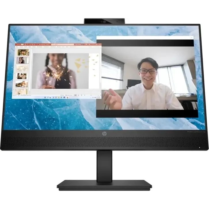Монитор HP 23.8" M24m серебристый IPS 16:9 HDMI M/M Cam матовая HAS Piv 300cd 178гр/178гр 1920x1080