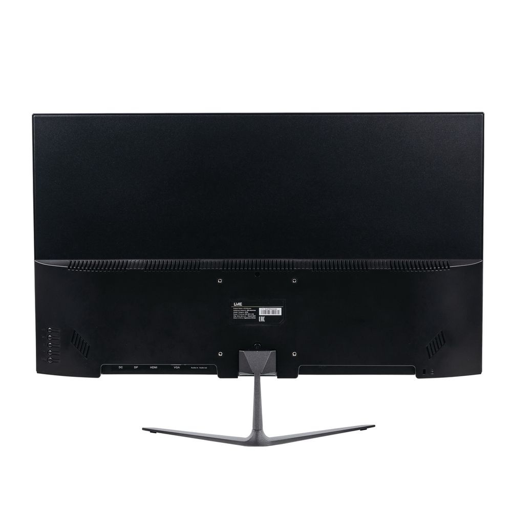 Монитор 27"; Lime Z270 Black (IPS, 16:9, 1920*1080, D-sub+HDMI+DP,  2 ms, 178°/178°, 250 cd/m, 4000: