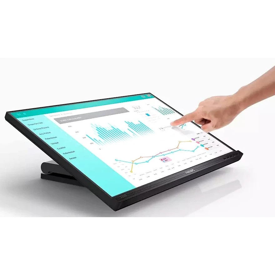Монитор 21,5" Philips 222B1TC IPS 1920x1080, 75 Гц, 4 мс, 16:9, 250 кд/м2, 1xHDMI, 1хDP, 1xVGA, черн