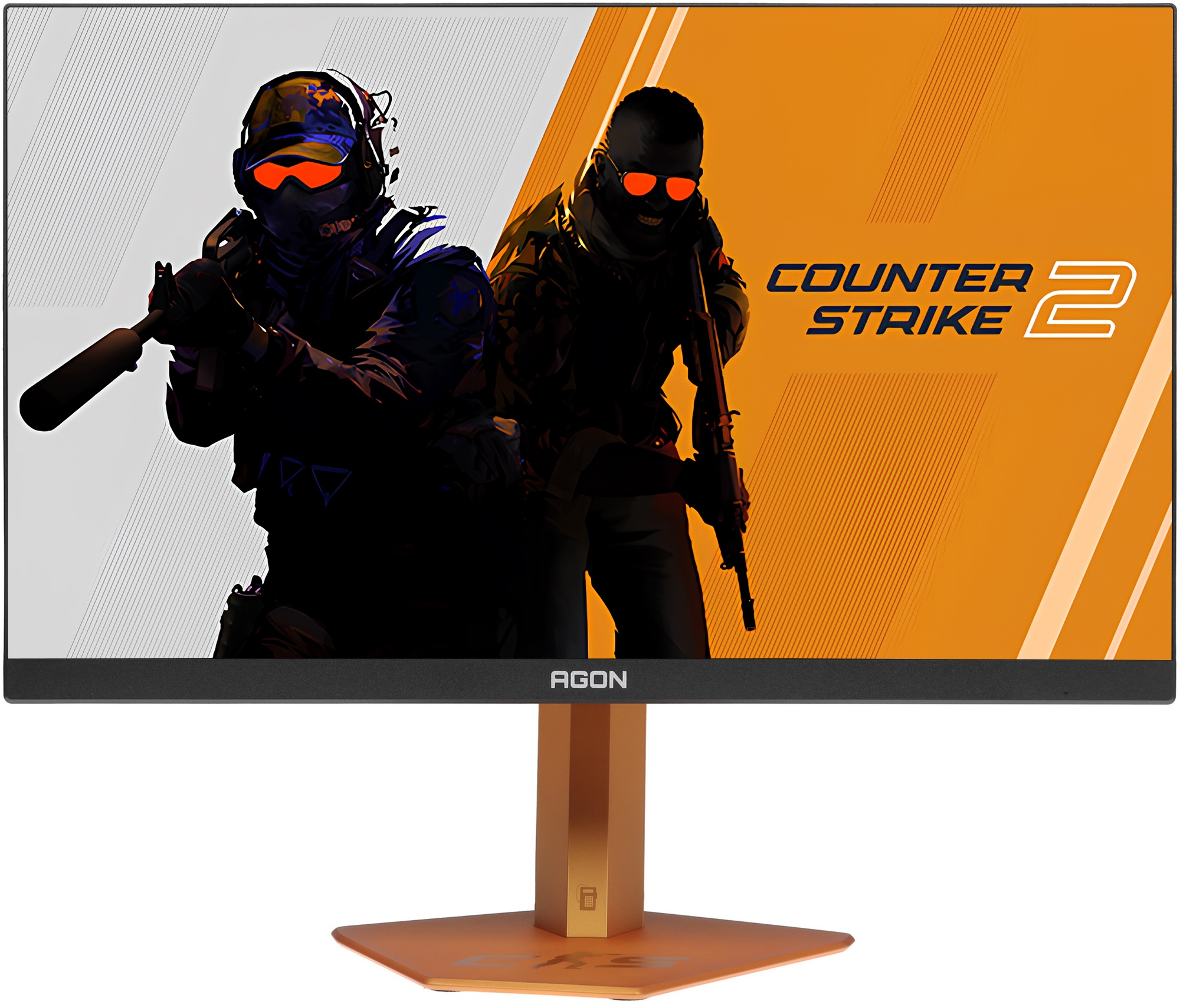 Монитор 24.1" AOC CS24A TN 1920x1080, 610 Гц, 0.3 мс, 16:9, 500 кд/м², 2xHDMI 2.1, DP 1.4, 3.5 Jack,