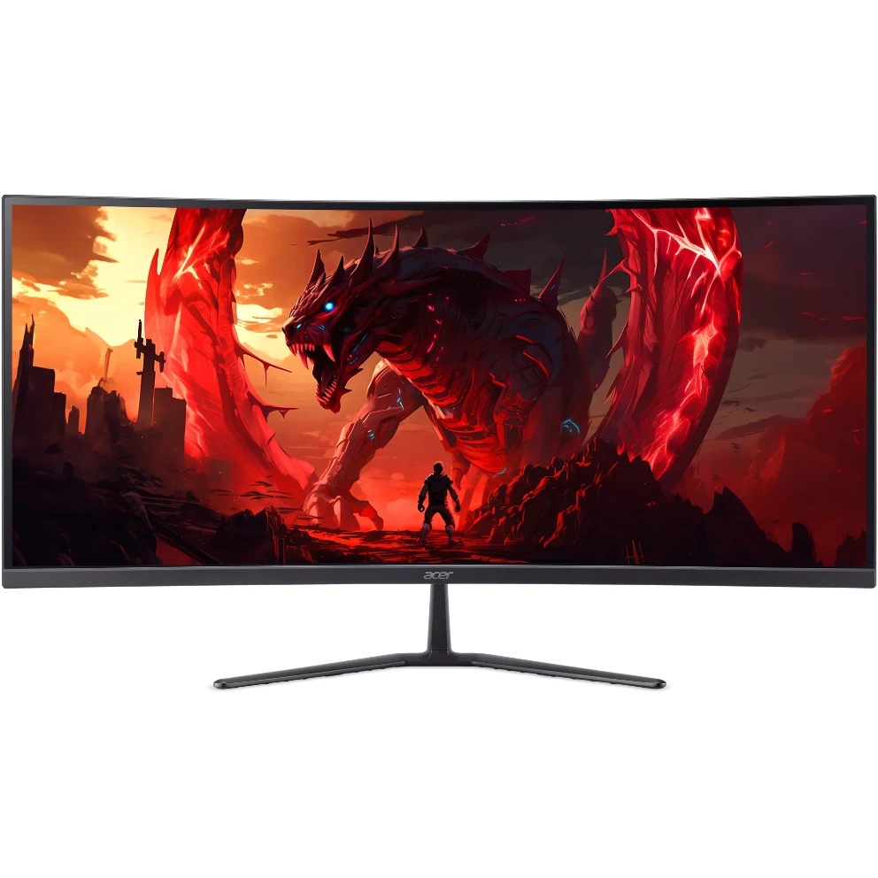 Монитор 34'' Acer ED340CURW0biip 1500R, 21:9, VA, UWQHD, 1/5ms, 250cd, 240Hz, HDMI, DP