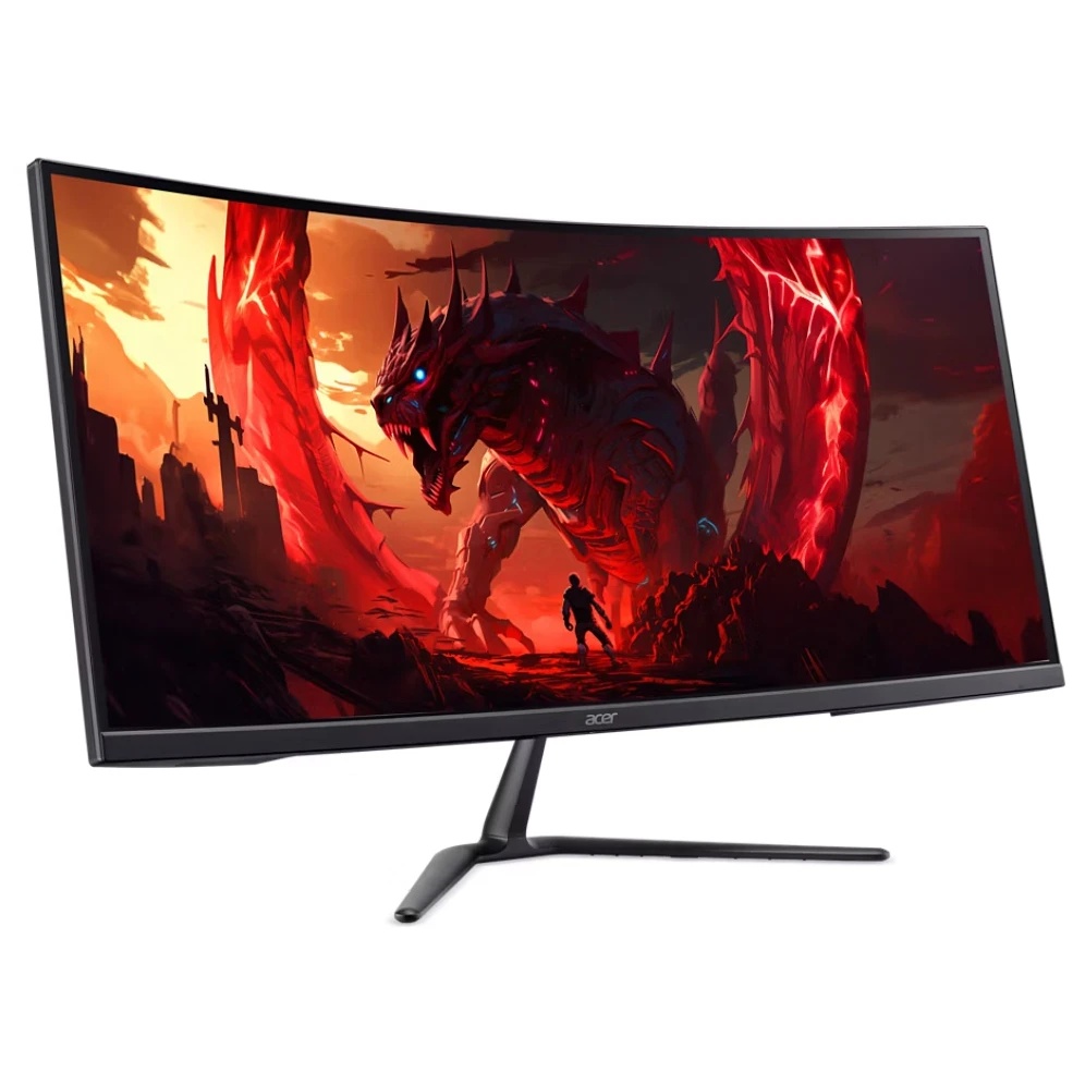 Монитор 34'' Acer ED340CURW0biip 1500R, 21:9, VA, UWQHD, 1/5ms, 250cd, 240Hz, HDMI, DP